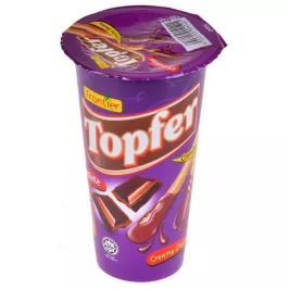 Бисквитные палочки Topfer с шоколадным кремом "Double Chocolate" картинка 370824 - МосИгра